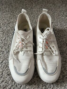 Flash Sale! Pony white/orange PP1 Mars Low-Top Sneakers with Gray Accents (Men’s